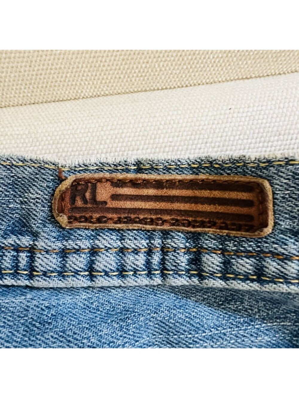 Vintage 90s Ralph Lauren Jeans Womens Sz 8 Kelly Low Rise Bootcut Stretch - Picture 8 of 13